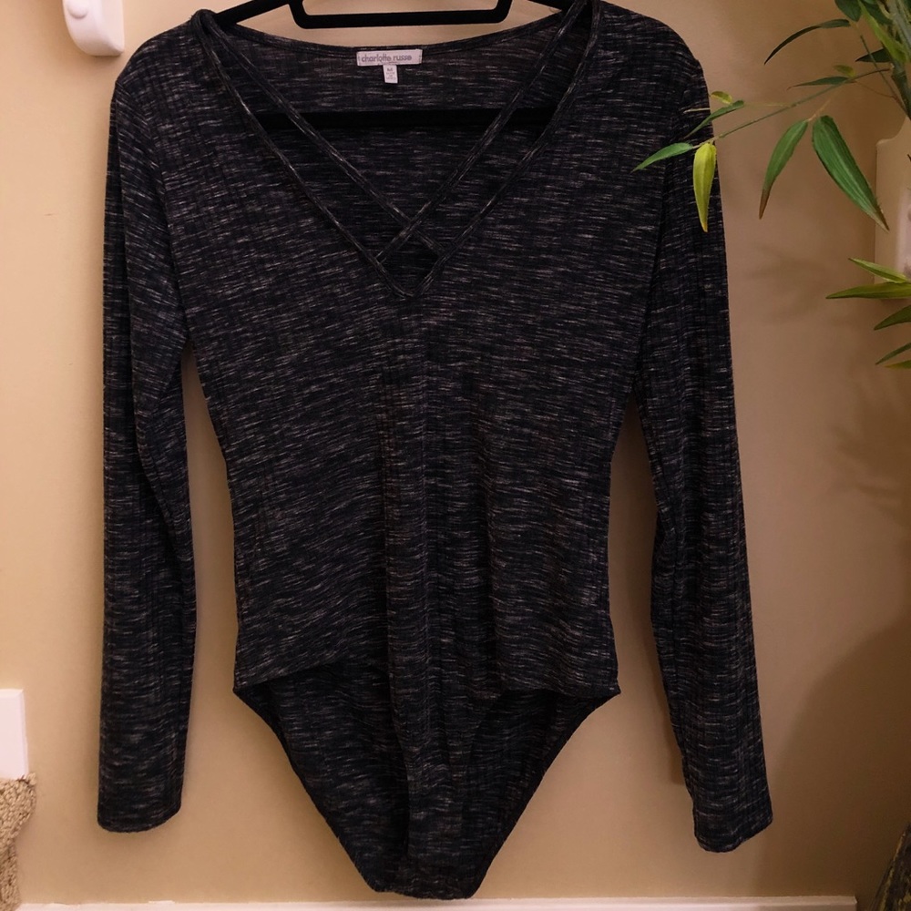 Charlotte Russe | Ribbed Bodysuit